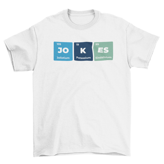 Funny element periodic table t-shirt
