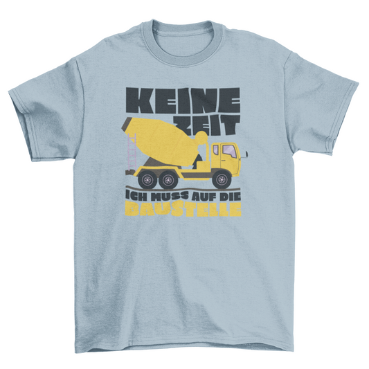 Construction vehicle t-shirt